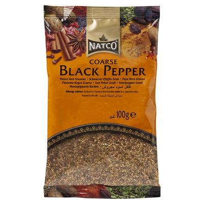 Natco Black Pepper Coarse 100g