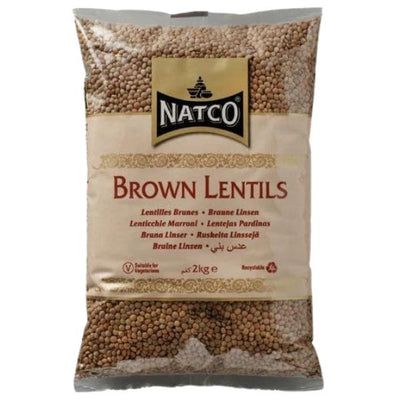 Natco Brown Lentils 2kg