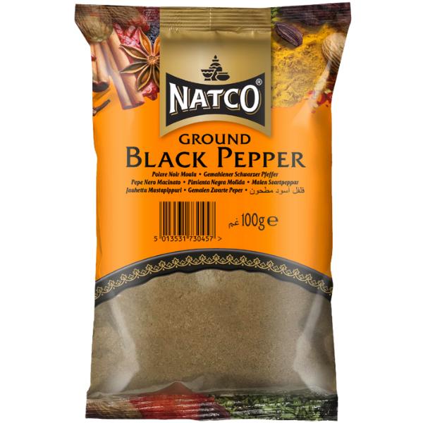 Natco Ground Black Pepper 100g
