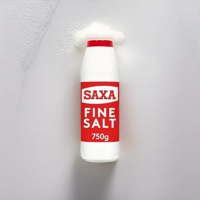 Saxa Fine Salt 750g