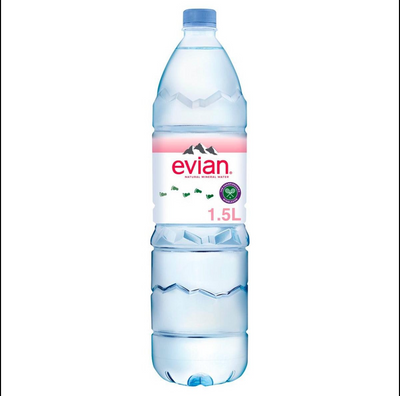 Evian Natural Mineral Water 1.5L