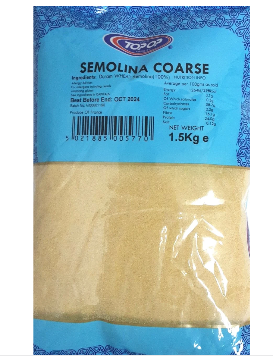 TOP-OP Semolina Coarse 1.5kg