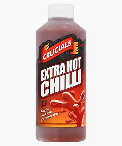Crucials Extra Hot Chilli Sauce 500ml